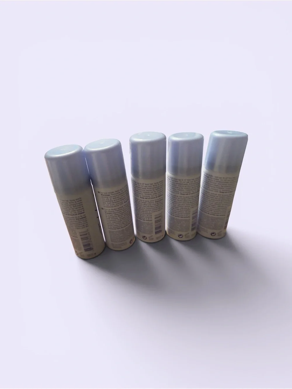 FEKKAI SHEER HOLD HAIRSPRAY  5 Pieces 1.5oz. TRAVEL SIZE SPRAY.  These don’t com